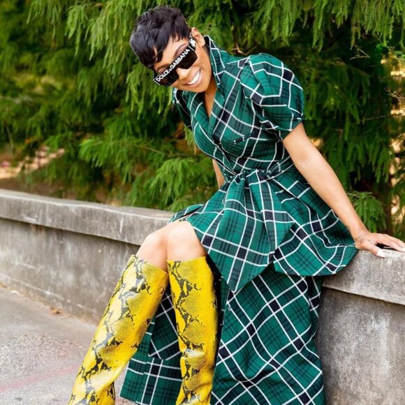 Dolce & Gabbana DG2233 01/87 Shield Sunglasses - Black/Grey - Picture 9 of 10